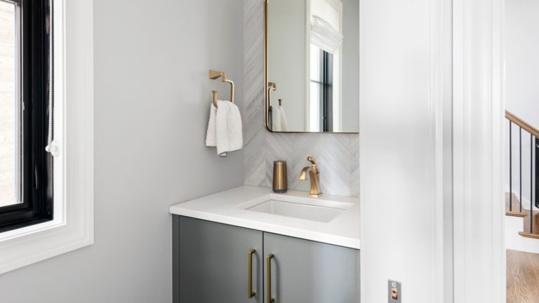 How to Elegantly Style a Half-Bath Without Overdoing It