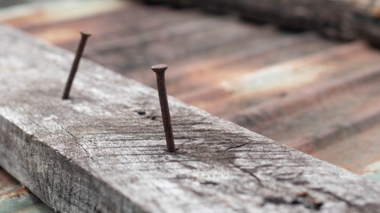 Repurpose Old Nails to Give Your Furniture a Vintage Charm