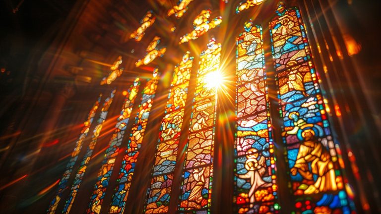 Creating Faux Stained Glass with Window Clings: A Step-by-Step Guide